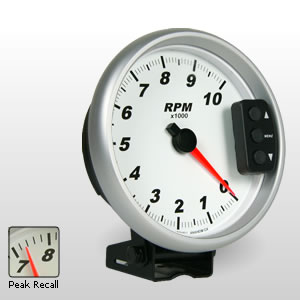 White: 5" Tachometer
Item: 3292